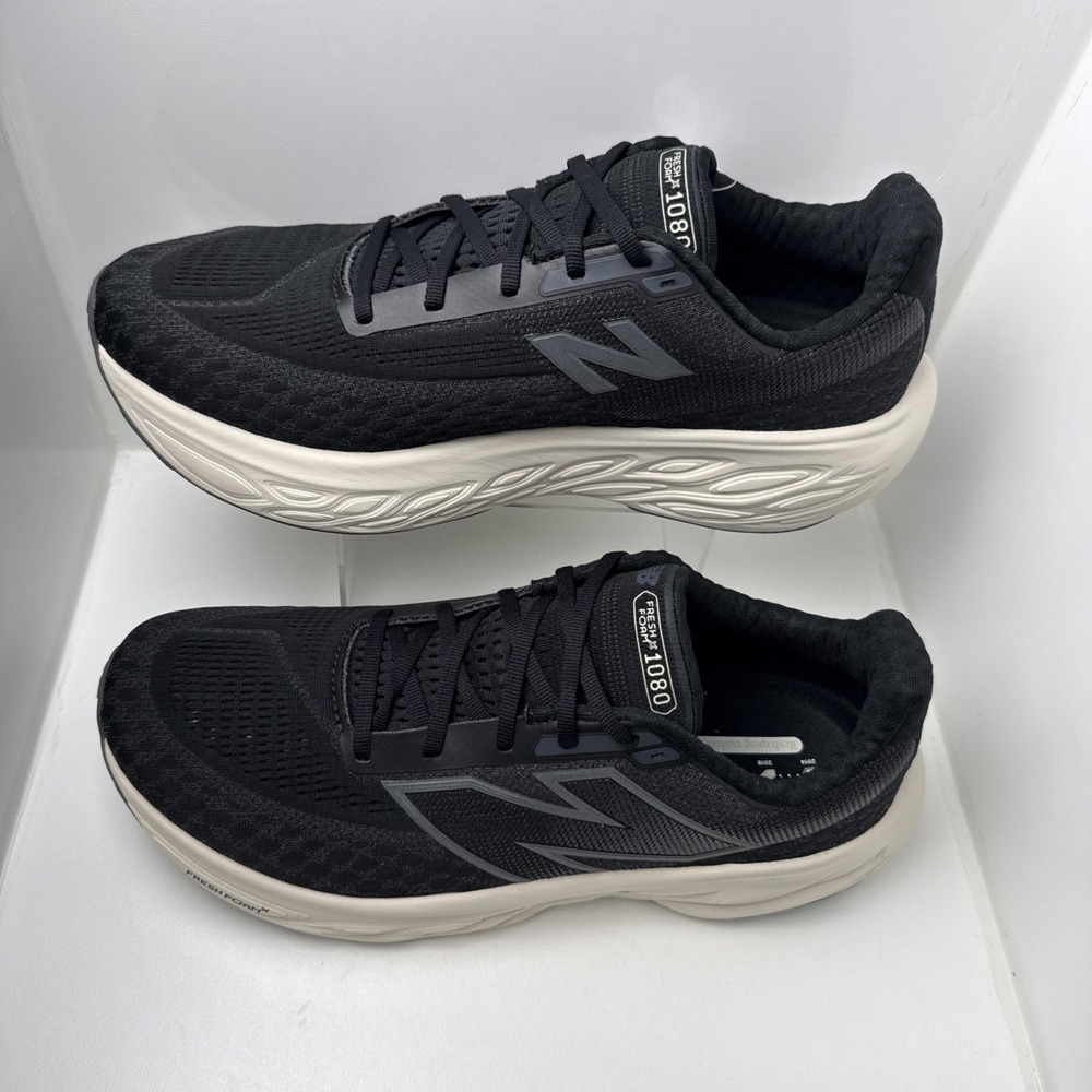 New Balance Men's Size 11.5 4E Extra Wide Fresh Foam X 1080 V14 Black M1080B14 - Picture 6 of 15
